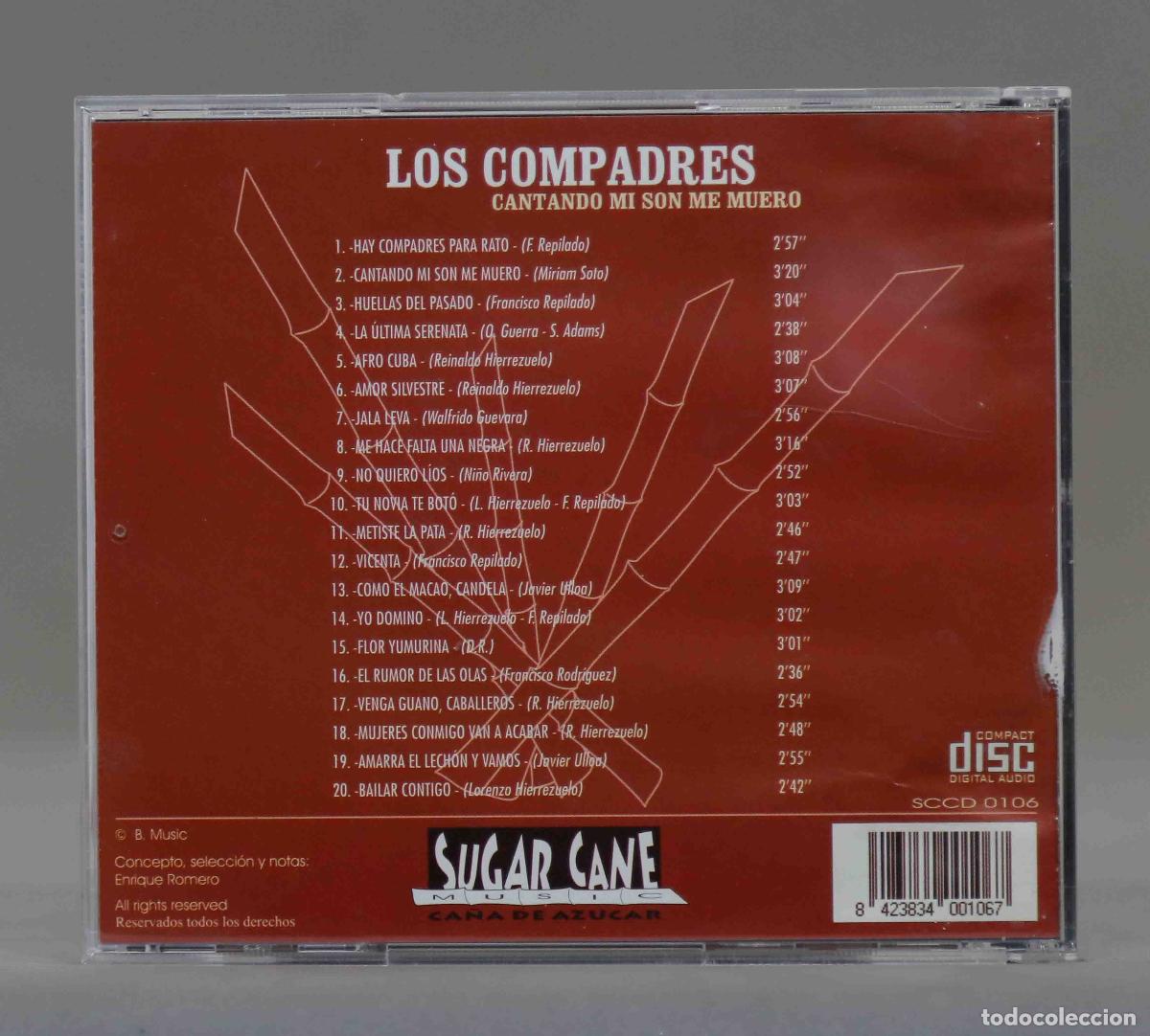 CDs de m&uacute;sica: CD. los compadres. cantando mi son muero - Foto 2