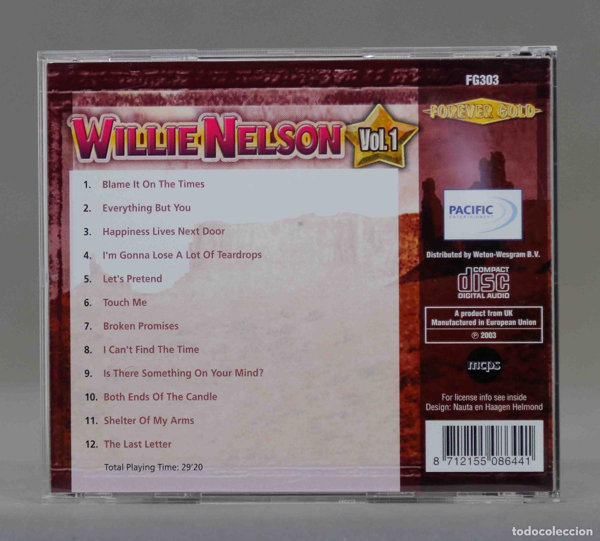 CDs de m&uacute;sica: CD. Willie Nelson &ndash; Vol. 1 - Foto 2