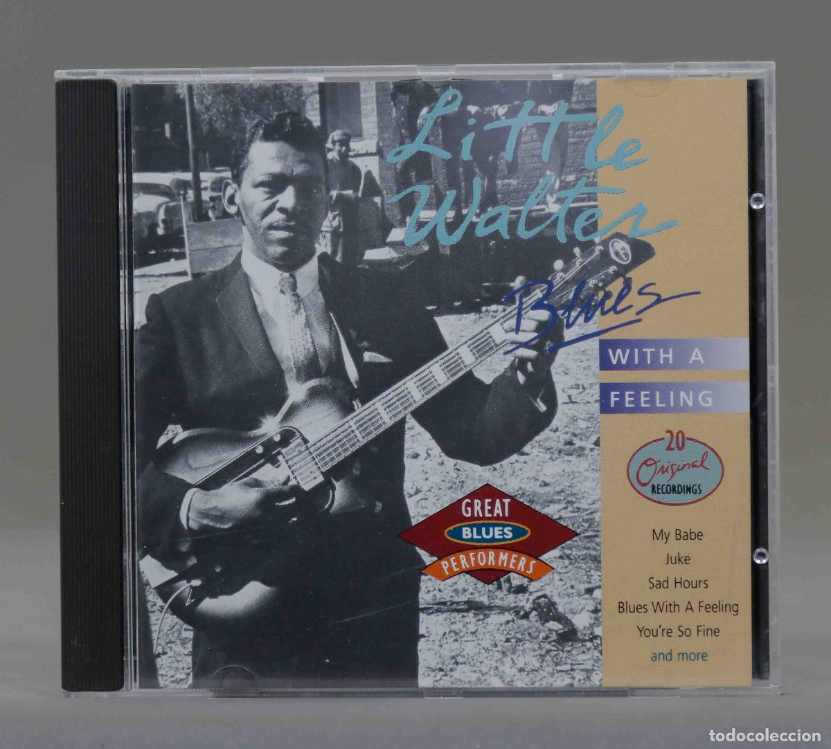 CDs de m&uacute;sica: CD. LITTLE WALTER. WITH A FEELING - Foto 1
