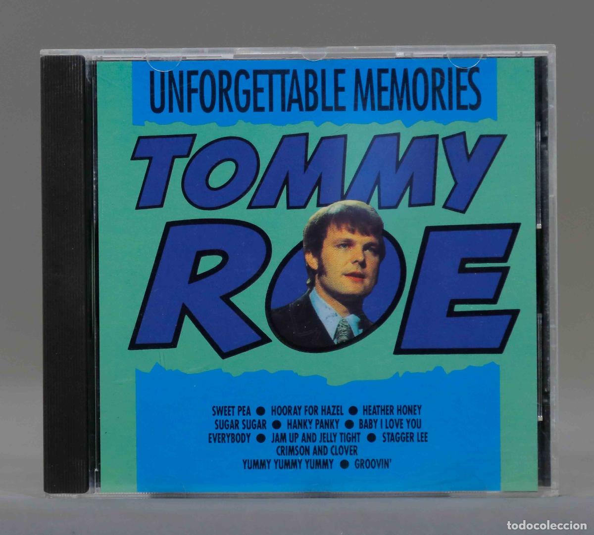 CDs de m&uacute;sica: CD. UNFORGETTABLE MEMORIES. TOMMY ROE - Foto 1