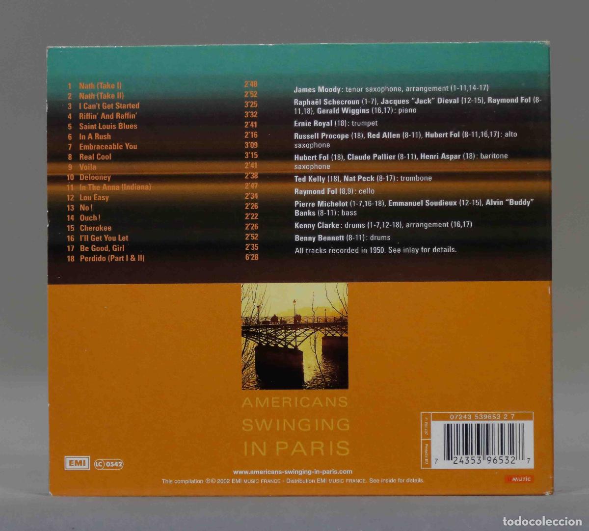 CDs de m&uacute;sica: CD. James Moody &ndash; In A Rush - Foto 2