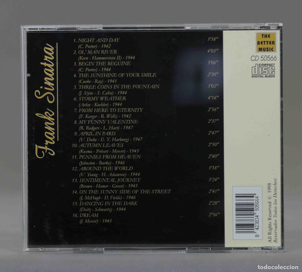CDs de m&uacute;sica: CD. THE VOY. SINATRA - Foto 2
