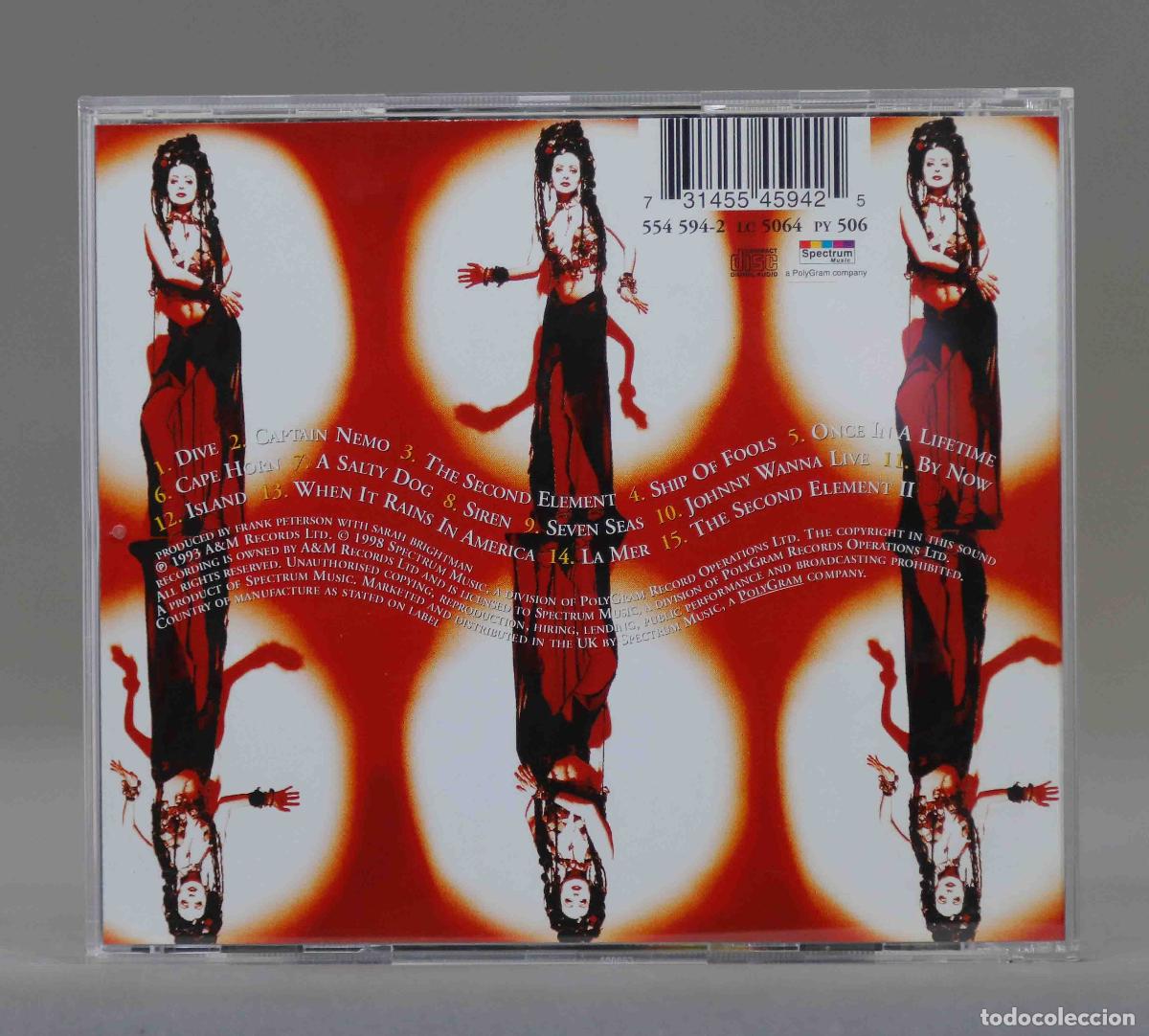 CDs de m&uacute;sica: CD. Sarah Brightman &ndash; Dive - Foto 2