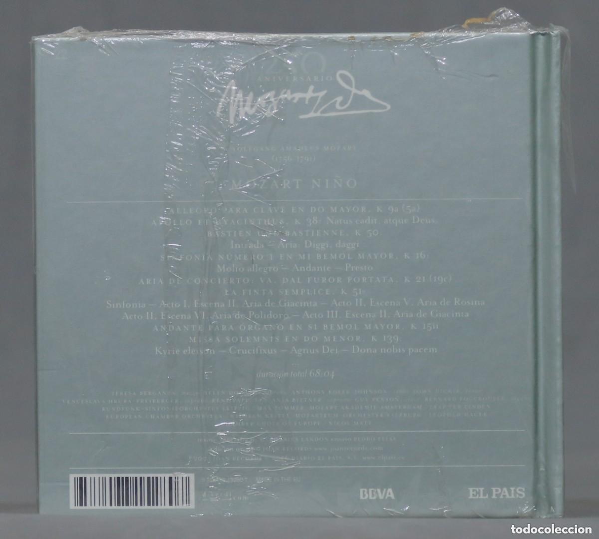 CDs de m&uacute;sica: CD. MOZART. EL PAIS. PRECINTADO - Foto 2