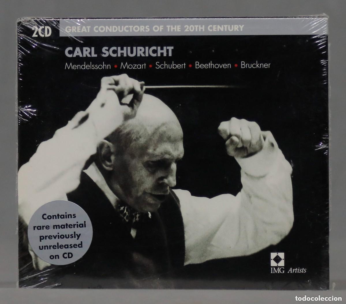 CDs de m&uacute;sica: 2 CD.Great Conductors Of The 20th Century. SCHURICHT. PRECINTADO