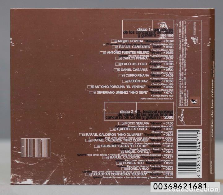 CDs de m&uacute;sica: 2 CD. Cante De Las Minas 1993 - 2001 - Foto 2