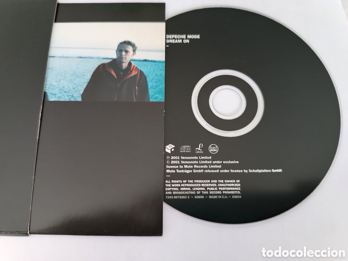 CDs de m&uacute;sica: Depeche Mode - Dream on CD single . Con funda interior . Synth pop tecno pop - Foto 2