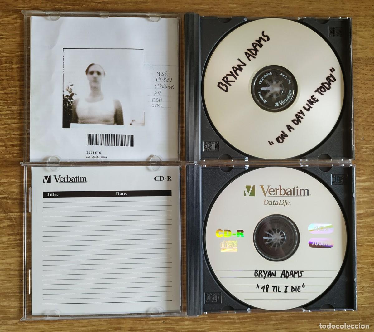 CDs de m&uacute;sica: Pack cds Bryan Adams (grabados) - Foto 2