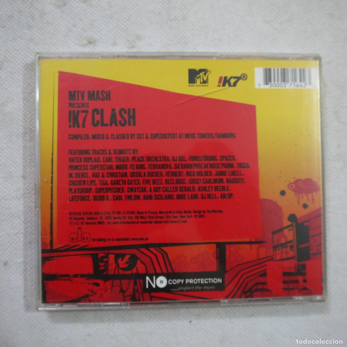 CDs de m&uacute;sica: MTV MASH PRESENTS K7 CLASH - CD - Foto 3