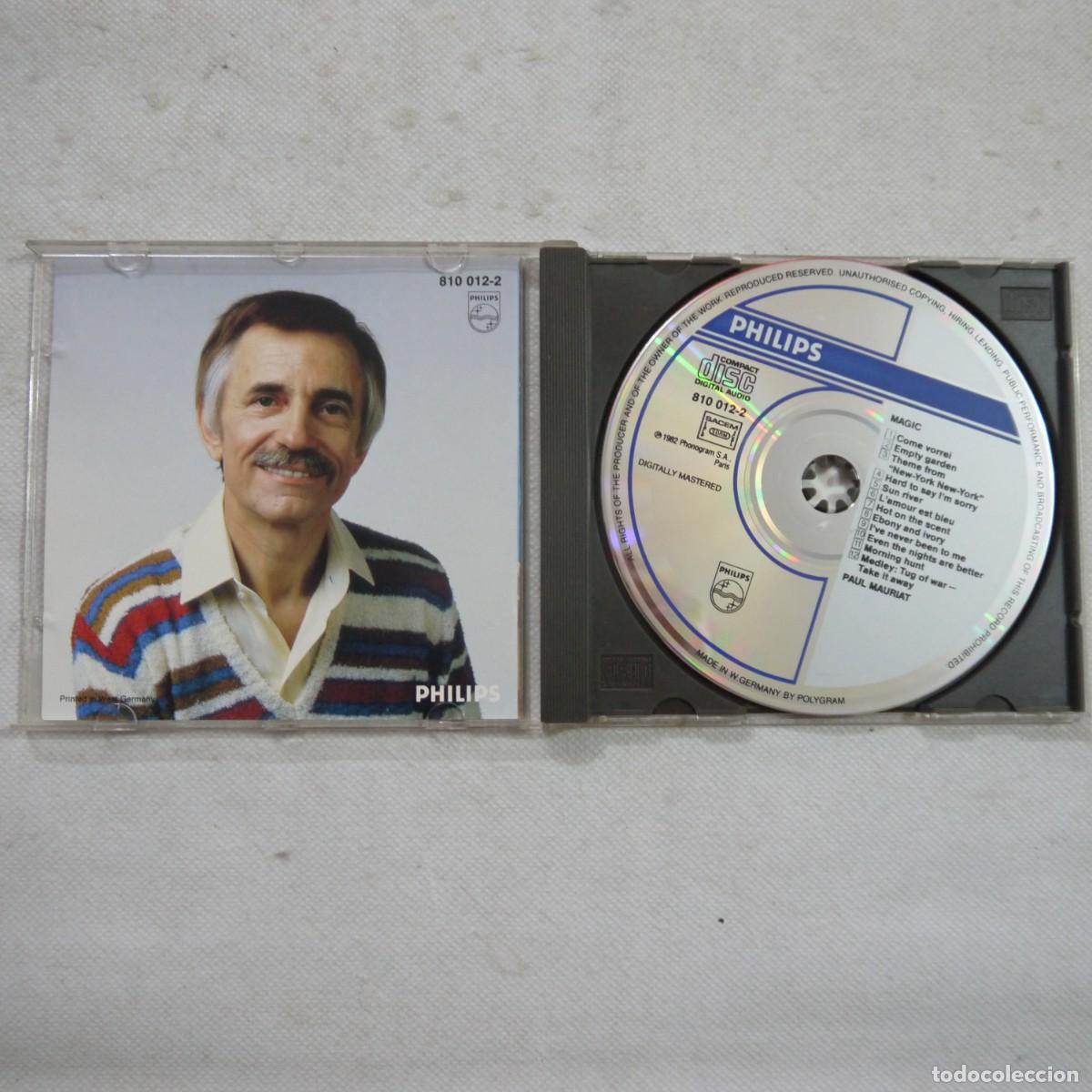 CDs de m&uacute;sica: PAUL MAURIAT - MAGIC - CD 1982 - Foto 2
