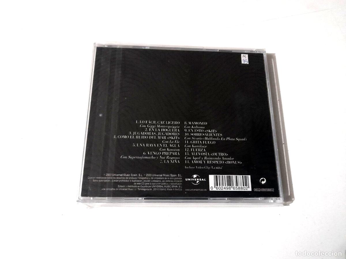 CDs de m&uacute;sica: MALA RODRIGUEZ &rdquo;ALEVOSIA&rdquo; CD 14 TRACKS - Foto 2