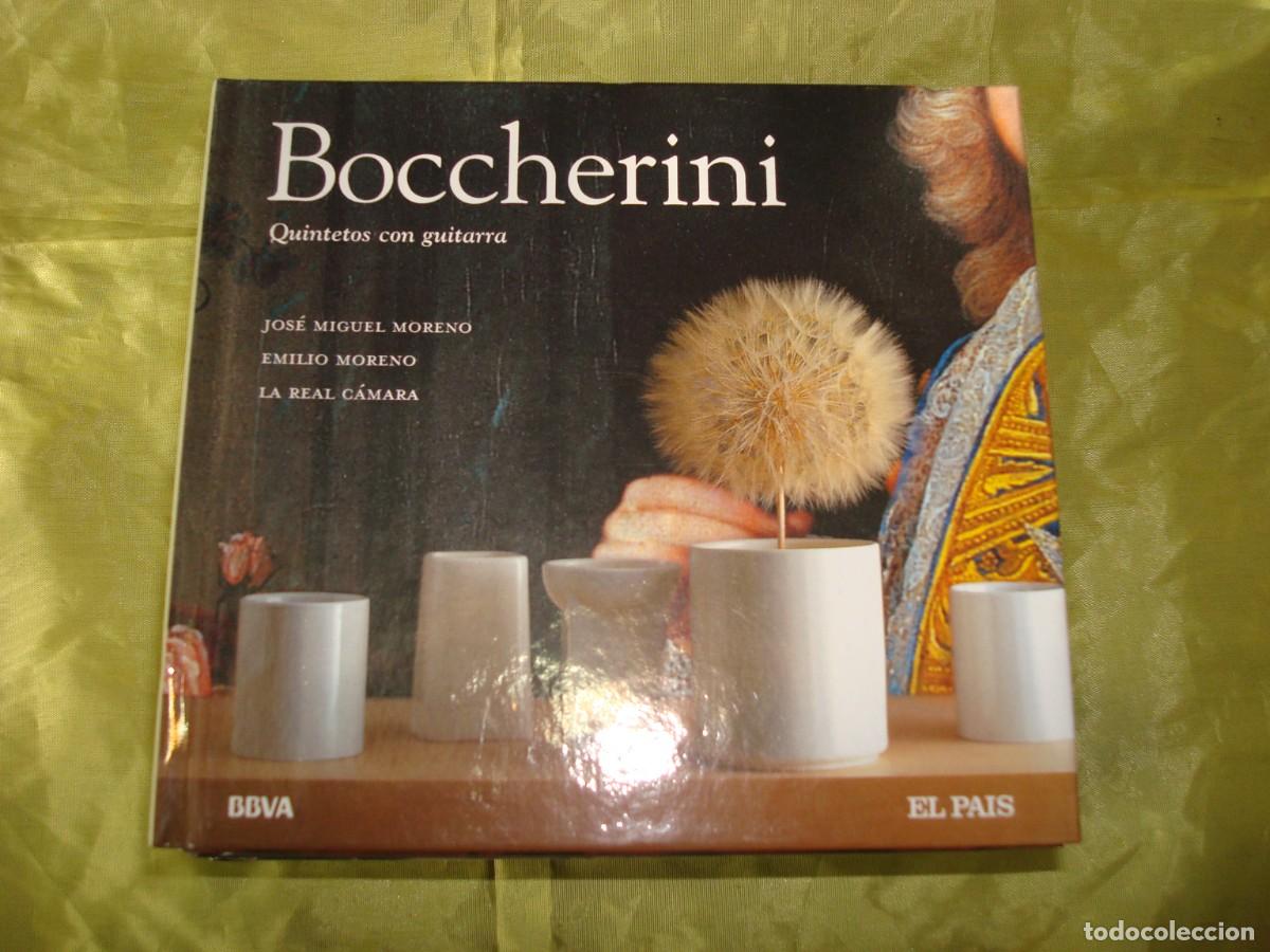 CDs de m&uacute;sica: BOCCHERINI. QUINTETOS CON GUITARRA. EL PAIS. CD + LIBRO. IMPECABLE(#) - Foto 1
