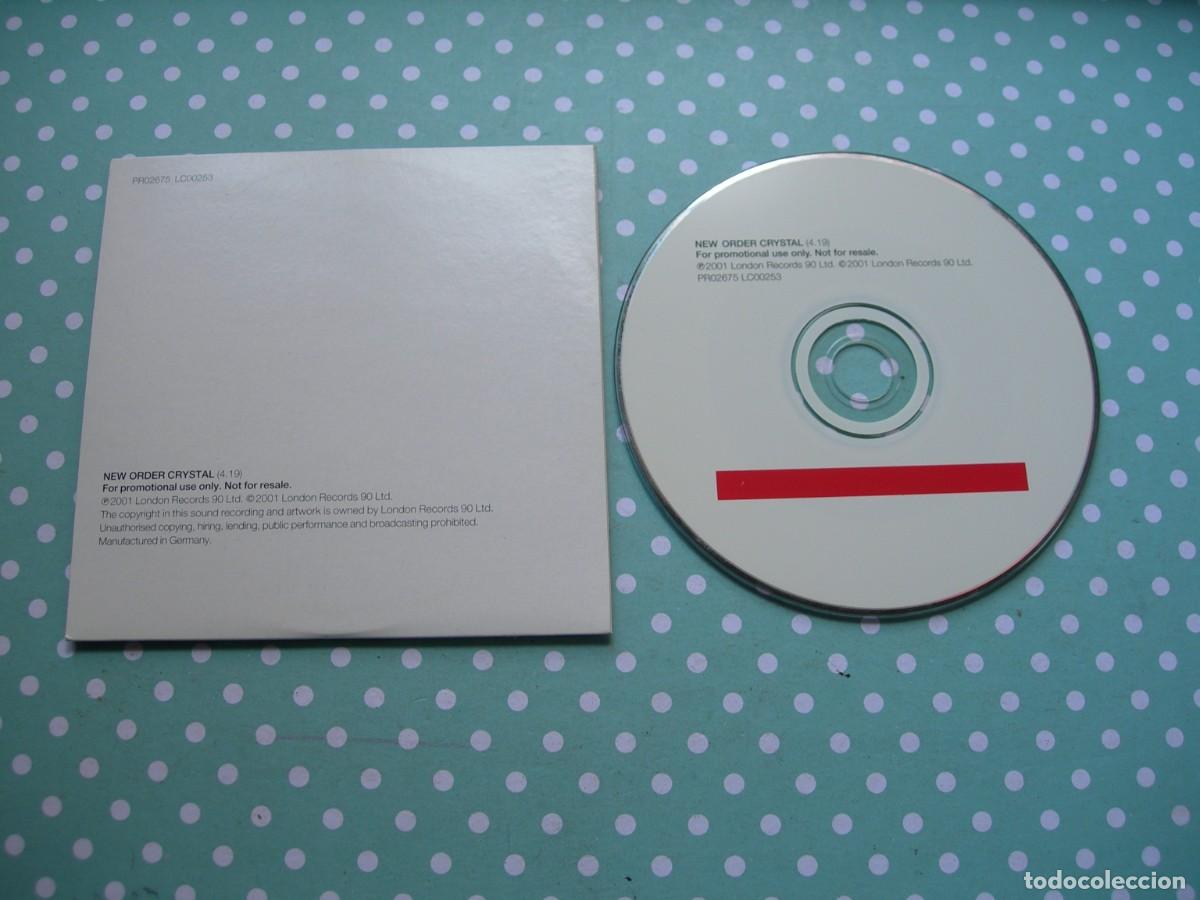 CDs de m&uacute;sica: NEW ORDER / CRYSTAL / CD SINGLE / INDIE ROCK - Foto 2