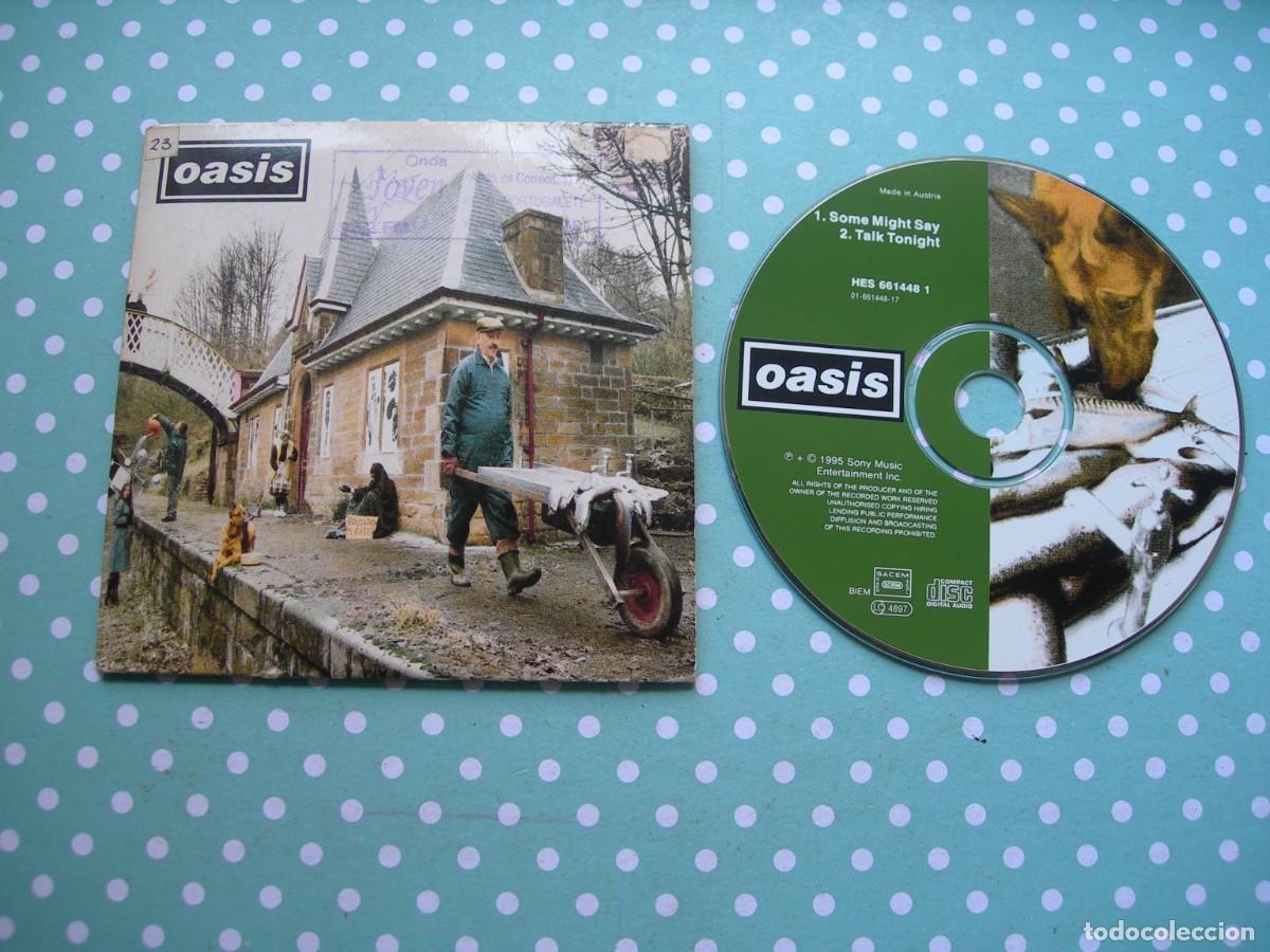 CDs de m&uacute;sica: OASIS / SOME MIGHT SAY + 1 / CD SINGLE / BRITPOP - Foto 1