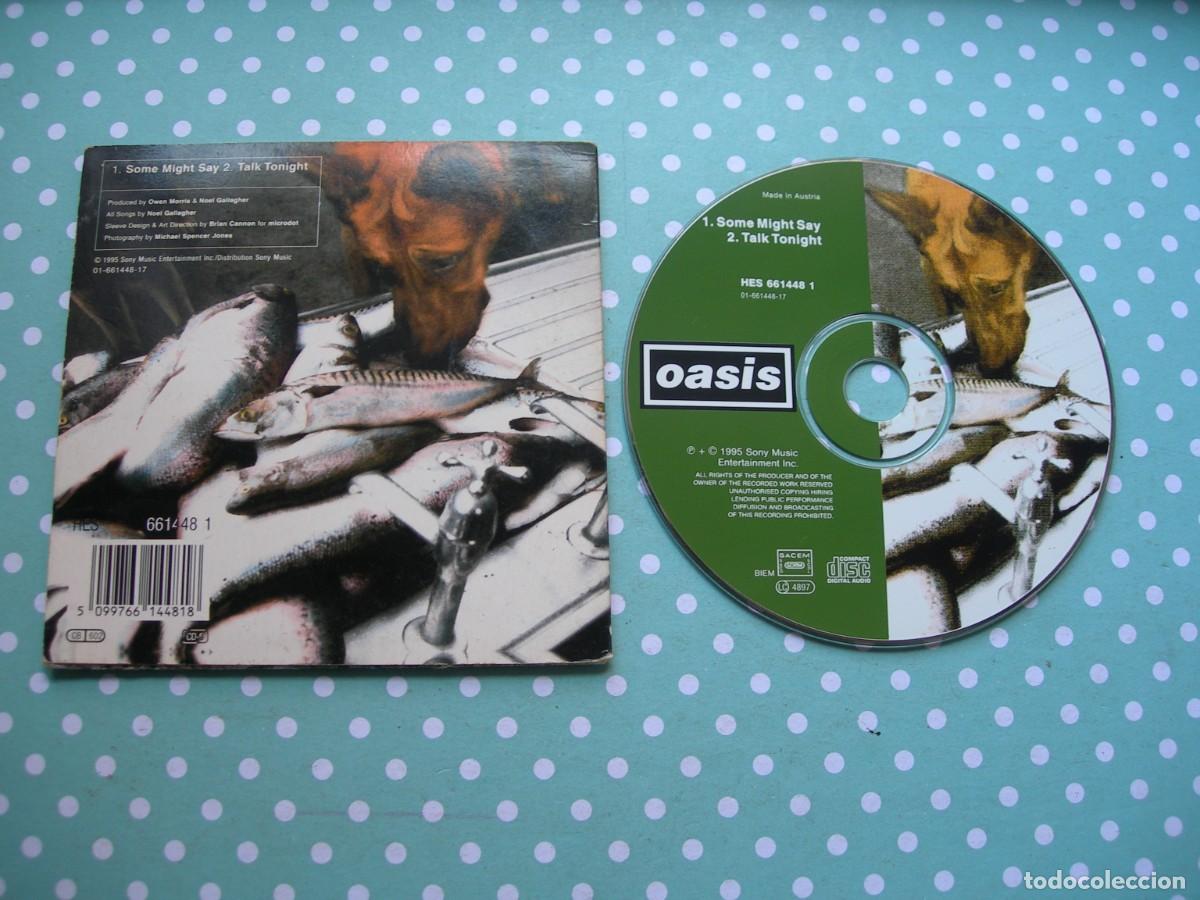 CDs de m&uacute;sica: OASIS / SOME MIGHT SAY + 1 / CD SINGLE / BRITPOP - Foto 2