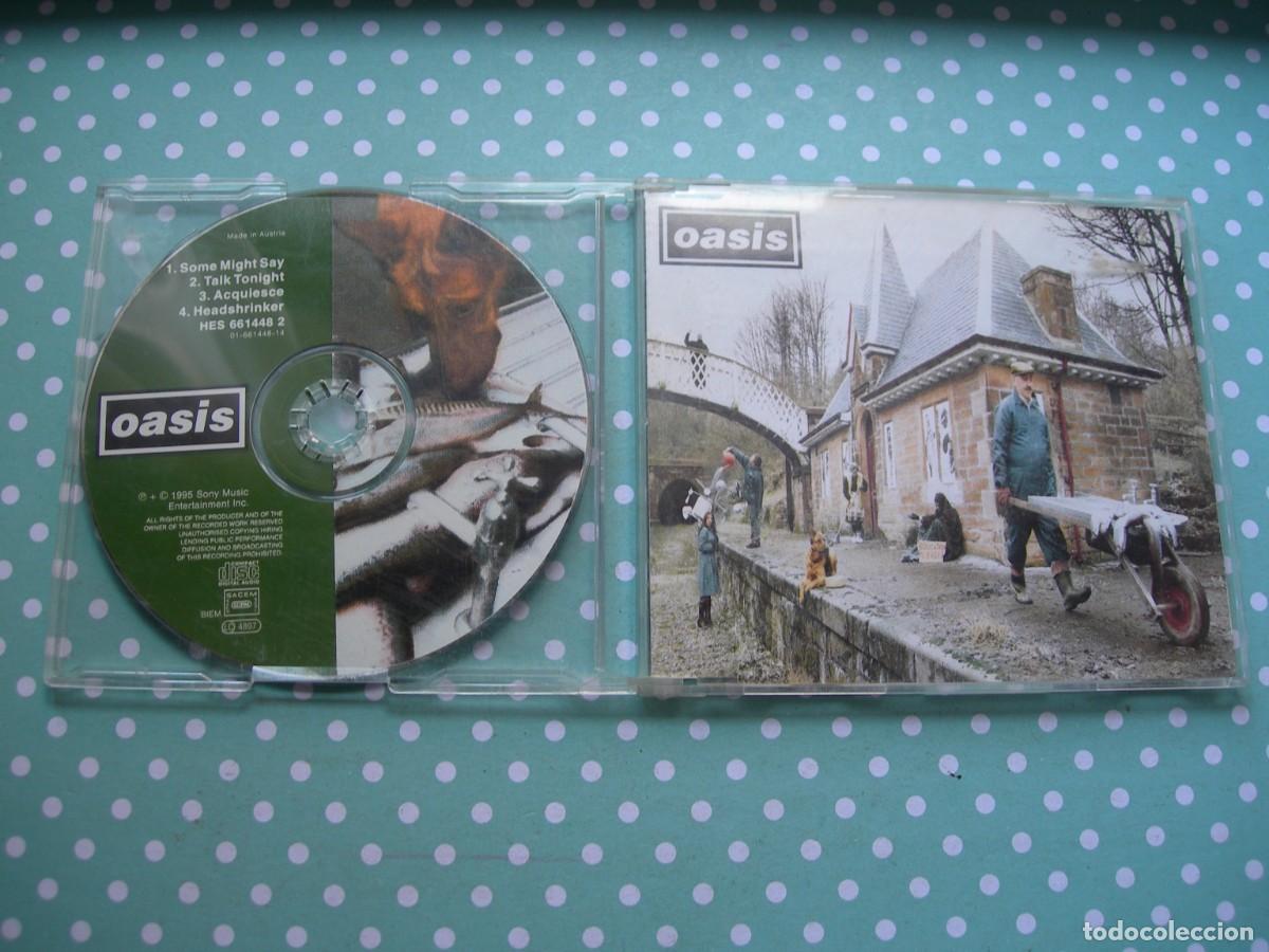 CDs de m&uacute;sica: OASIS / SOME MIGHT SAY + 3 / CD SINGLE / BRITPOP - Foto 1