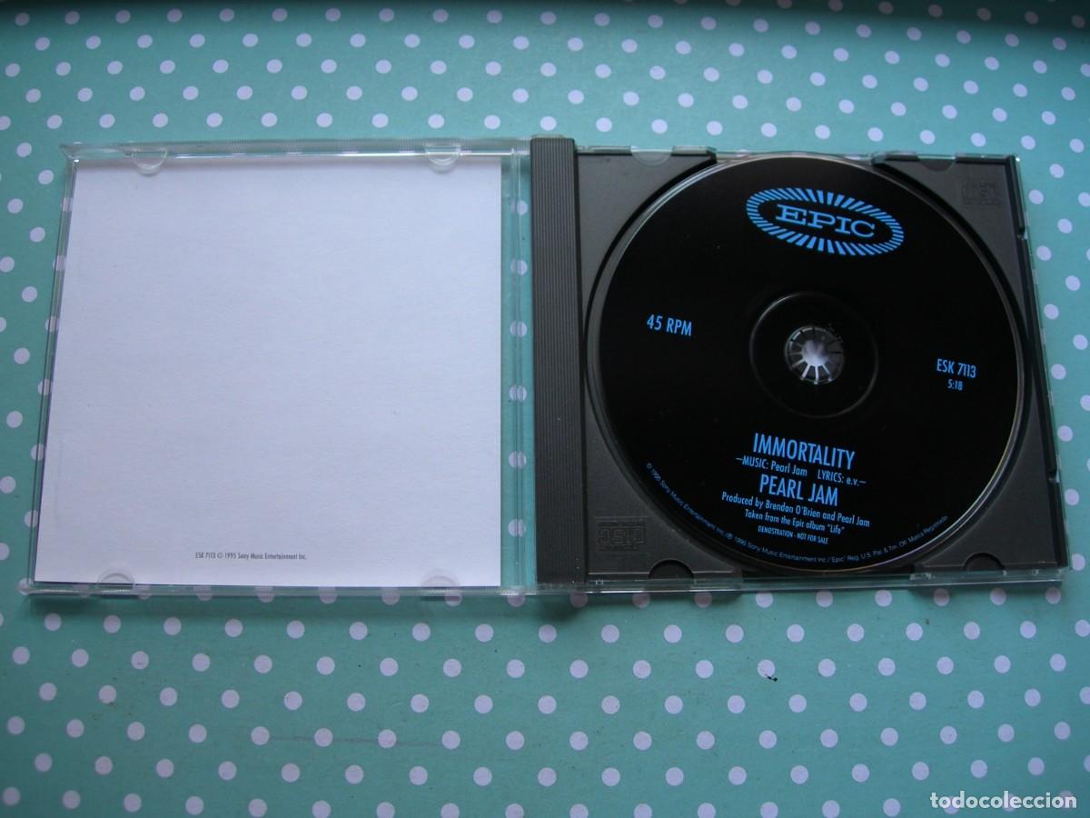 CDs de m&uacute;sica: PEARL JAM / INMORALITY / CD SINGLE / ALTERNATIVE ROCK - Foto 2