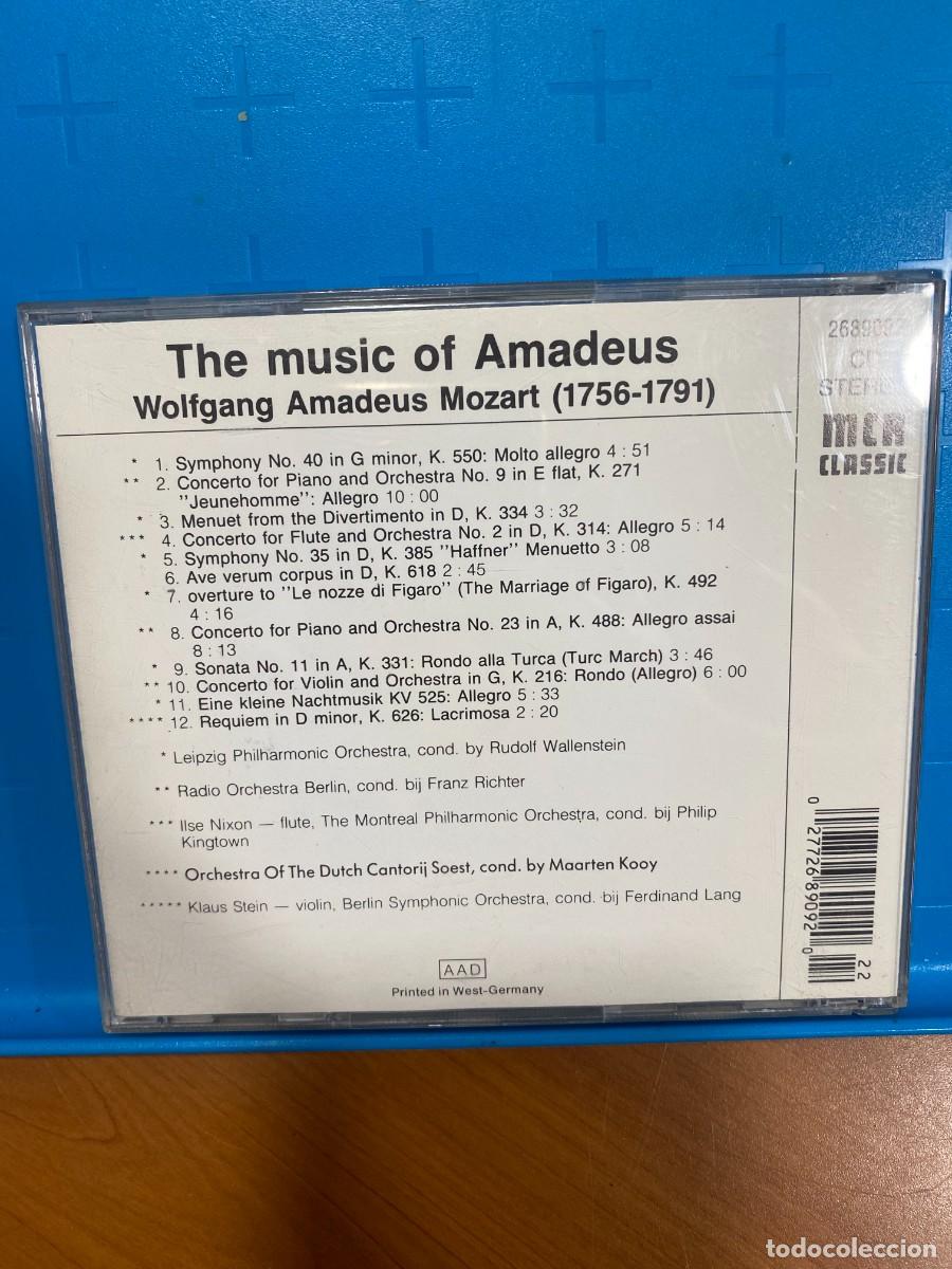CDs de m&uacute;sica: Cd Mozart - Amadeus - Foto 2
