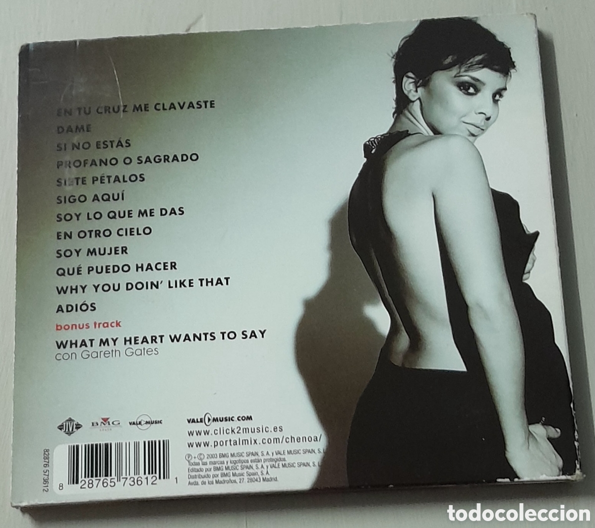 CDs de m&uacute;sica: CHENOA - SOY MUJER - Foto 2