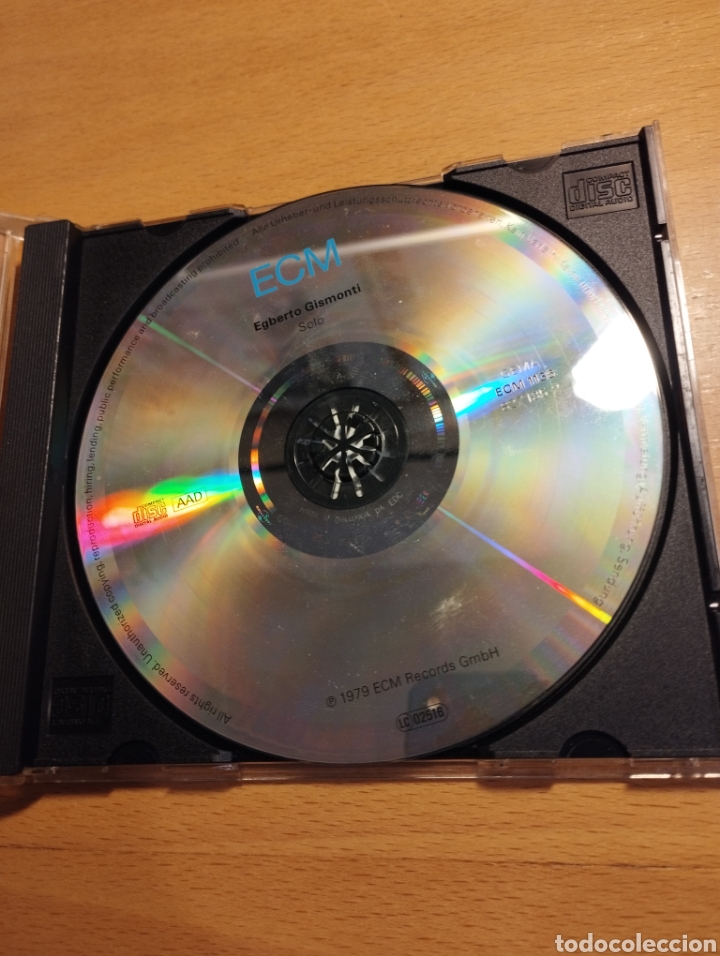 CDs de m&uacute;sica: EGBERTO GISMONTI. SOLO (CD) - Foto 2