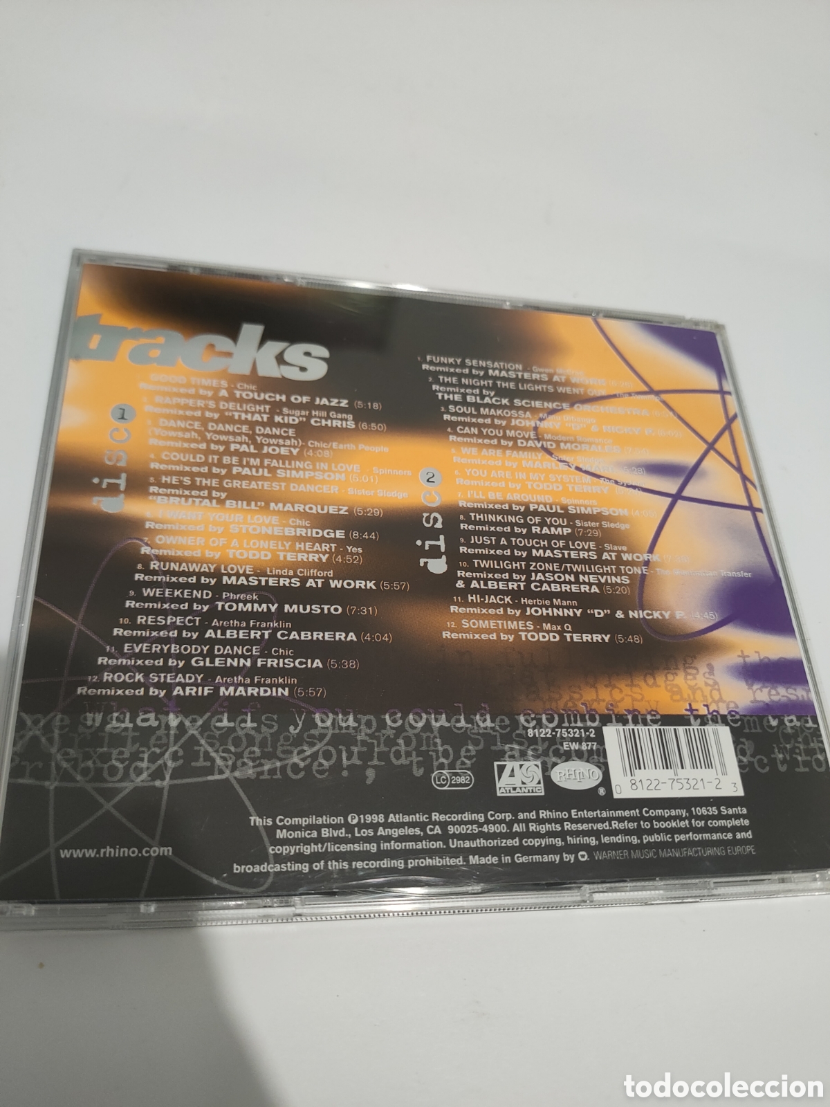 CDs de m&uacute;sica: SCD15 everybody dance remixed dance classics CD SEGUNDAMANO - Foto 2