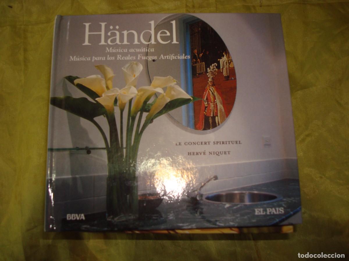 CDs de m&uacute;sica: HANDEL. MUSICA ACUATICA. CD + LIBRO. EL PAIS. IMPECABLE(#) - Foto 1