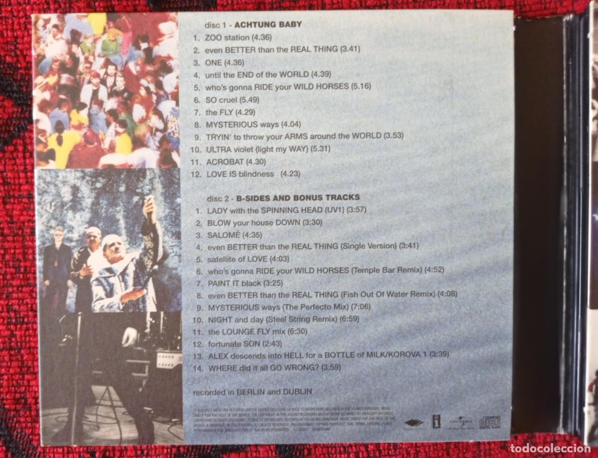 u2 ** achtung baby ** doble cd edicion limitada - Compra venta en 