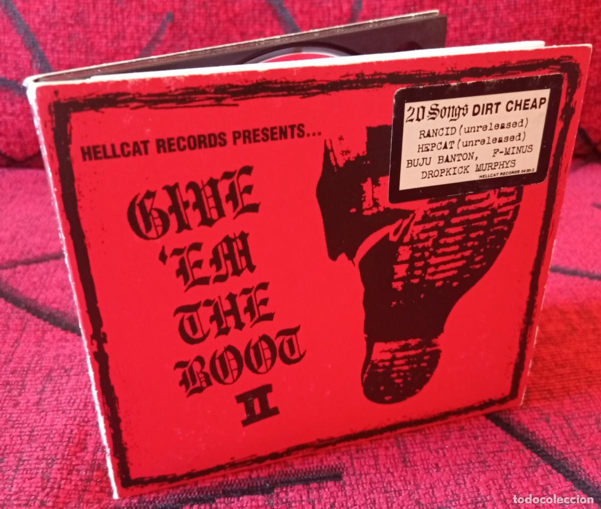 CDs de m&uacute;sica: GIVE 'EM THE BOOT II BY HELLCAT RECORDS RECOPILATORIO CD PUNK, SKA, ROCK