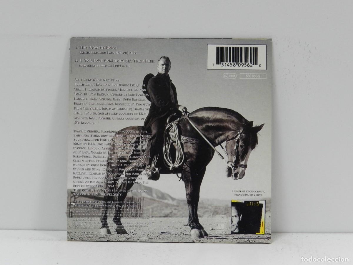 CDs de m&uacute;sica: DISCO CD. Sting &ndash; This Cowboy Song. COMPACT DISC. - Foto 2