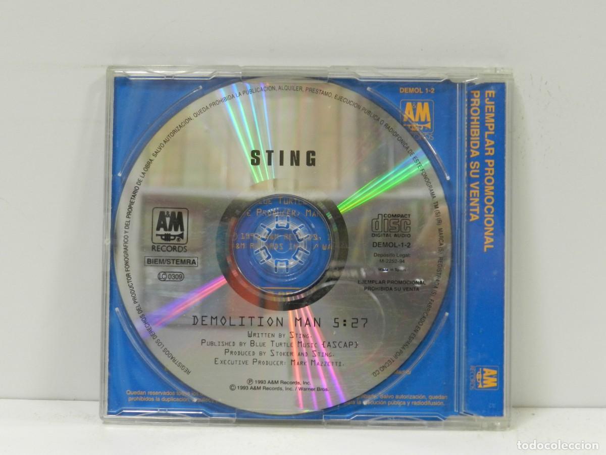 CDs de m&uacute;sica: DISCO CD. Sting &ndash; Demolition Man. COMPACT DISC. - Foto 2