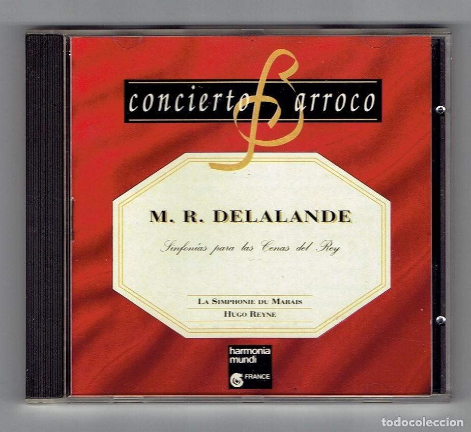 CDs de M&uacute;sica: CONCIERTO BARROCO N&ordm; 16 - M. R. DELALANDE - SINFON&Iacute;AS PARA LAS CENAS DEL REY - ED. DEL PRADO 1992