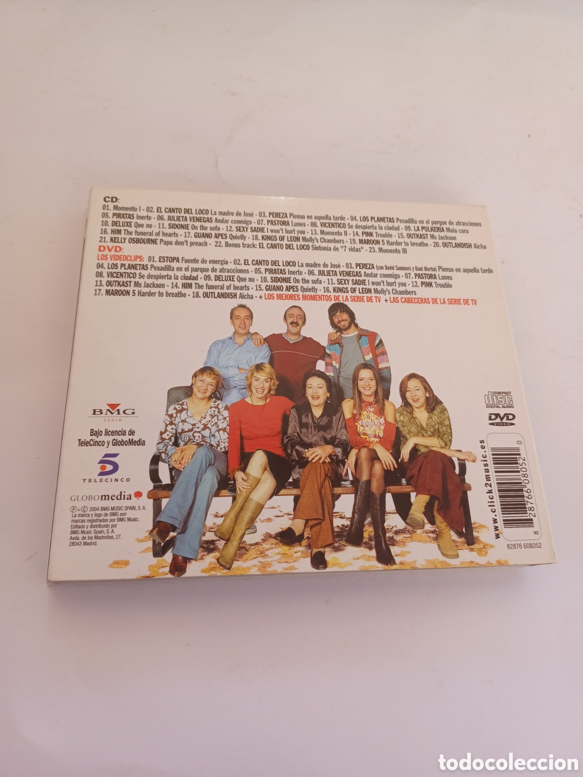 CDs de m&uacute;sica: SCD22 7 vidas CD SEGUNDAMANO - Foto 2