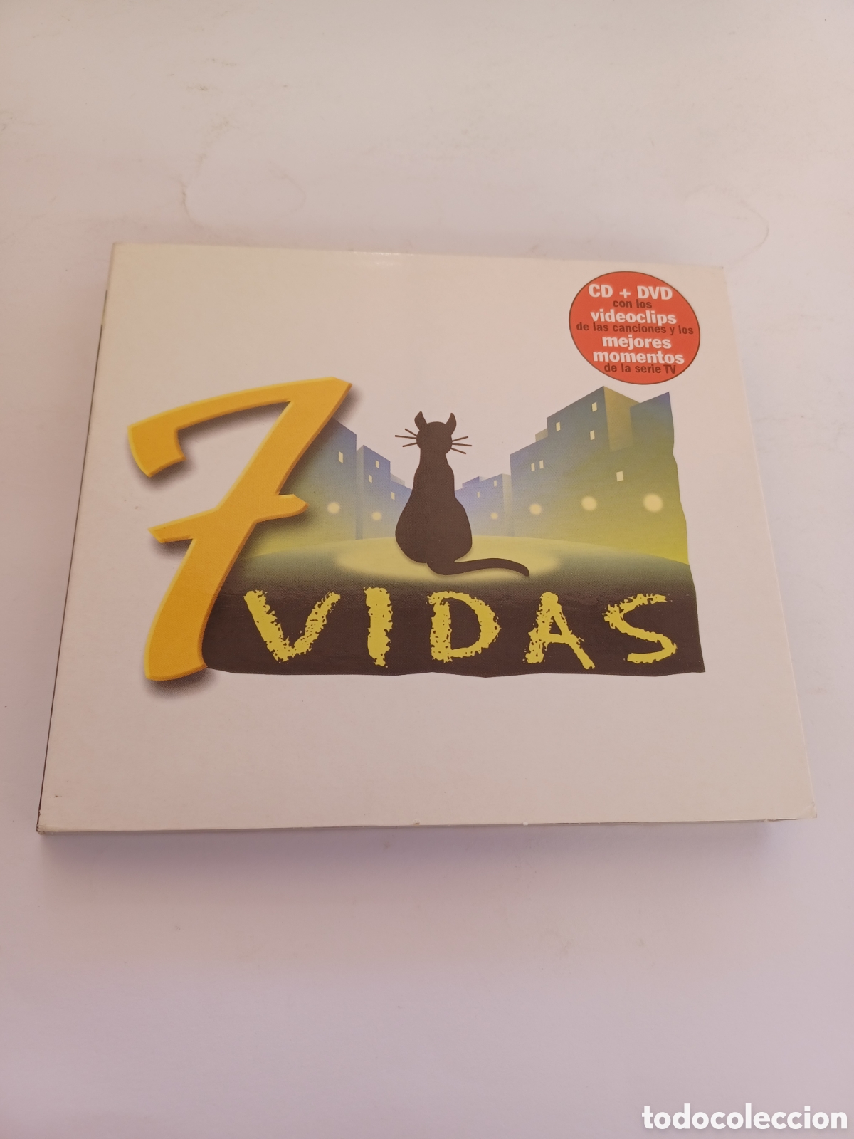 CDs de m&uacute;sica: SCD22 7 vidas CD SEGUNDAMANO - Foto 1