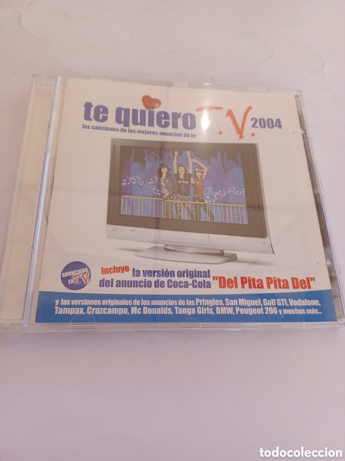 Music CDs: SCD23 Te quiero tv 2004 CD SEGUNDAMANO