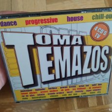 CDs de Música: 4 CD TOMA TEMAZOS DEL AÑO 2001 DANCE PROGRESSIVE HOUSE CHILL-OUT JAMIROQUAI TOPLOADER BARTHEZZ