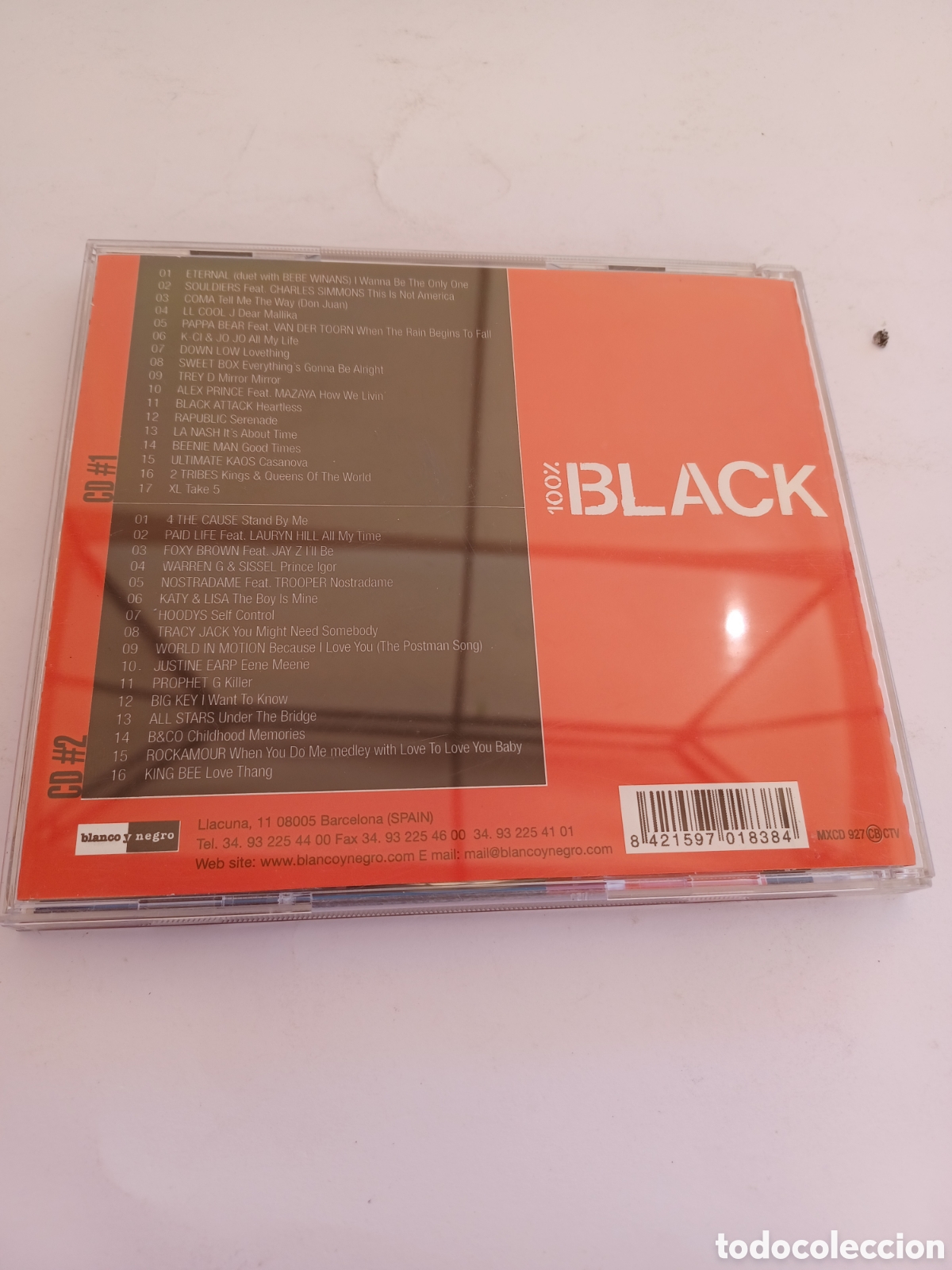 CDs de m&uacute;sica: SCD24 100% Black CD SEGUNDAMANO - Foto 2