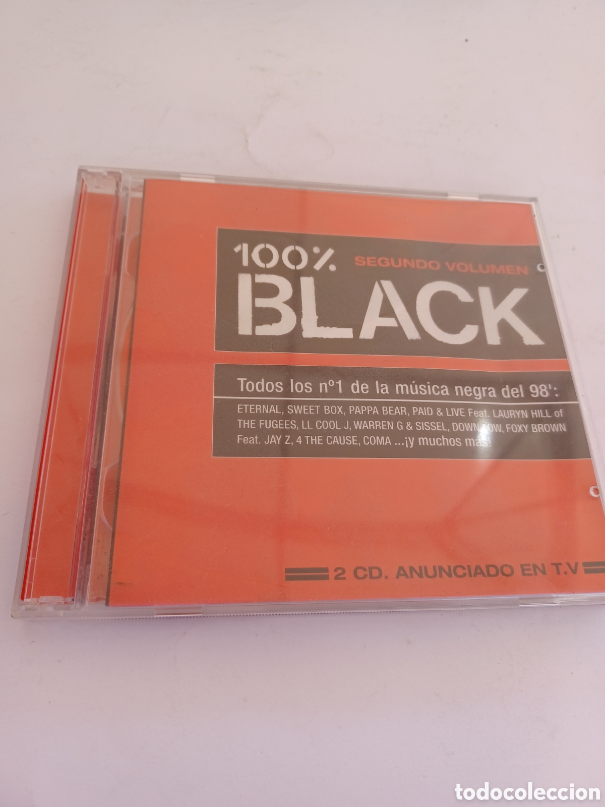 CDs de m&uacute;sica: SCD24 100% Black CD SEGUNDAMANO - Foto 1