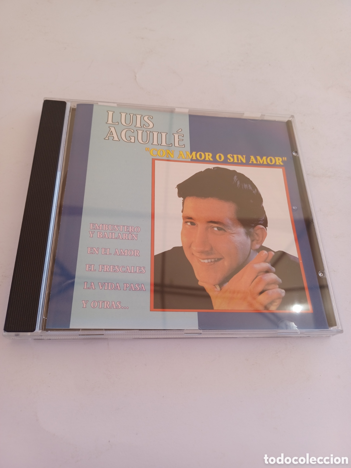 Musik-CDs: SCD24 Louis aguil&eacute; con amor o sin amor CD SEGUNDAMANO