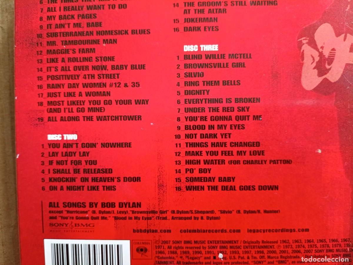 CDs de m&uacute;sica: BOB DYLAN - DYLAN 3 CD&acute;S 2007 DIGIPACK - Foto 7