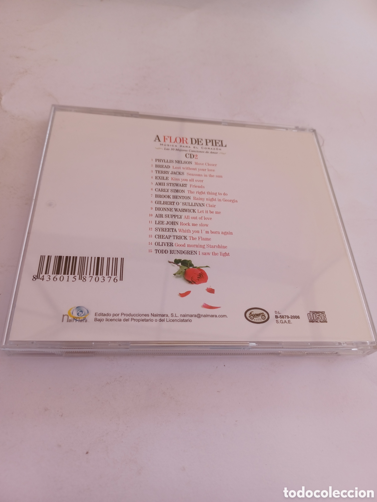 CDs de m&uacute;sica: SCD25 a flor de piel cd2 CD SEGUNDAMANO - Foto 2