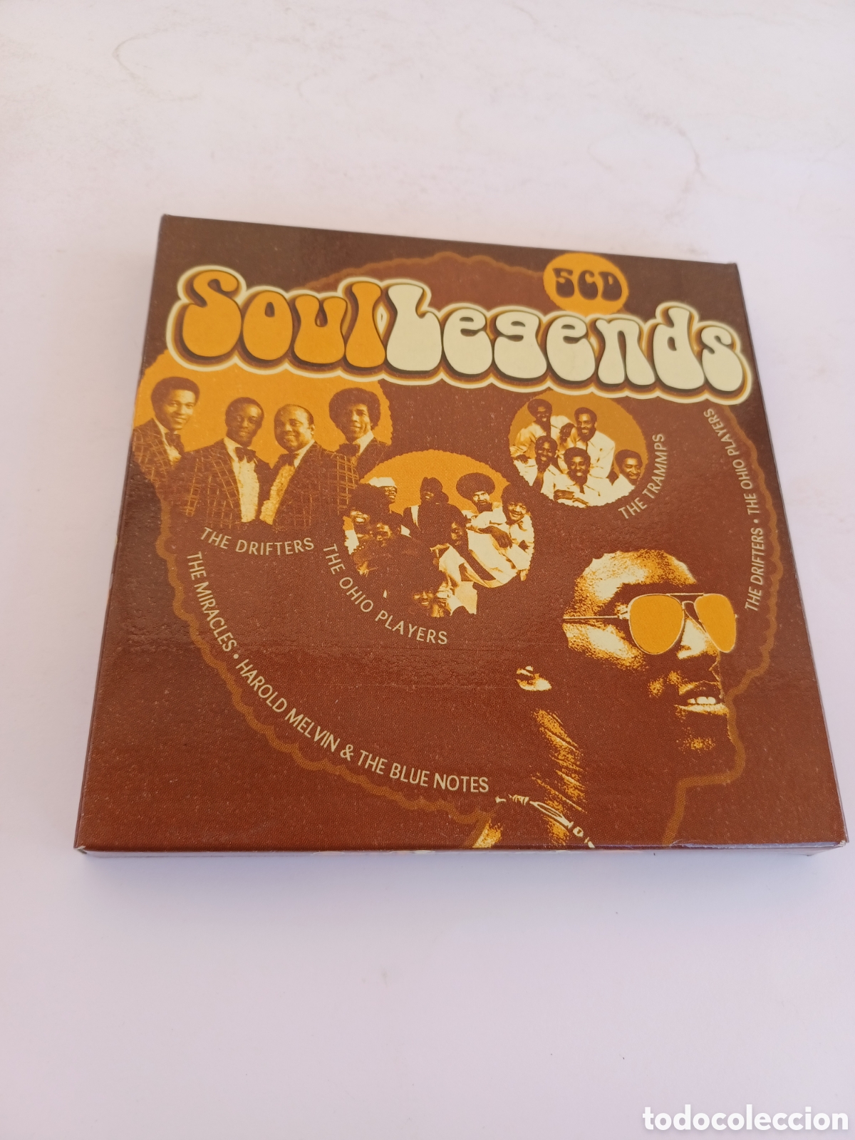 Music CDs: SCD26 soul legends 5cd CD SEGUNDAMANO
