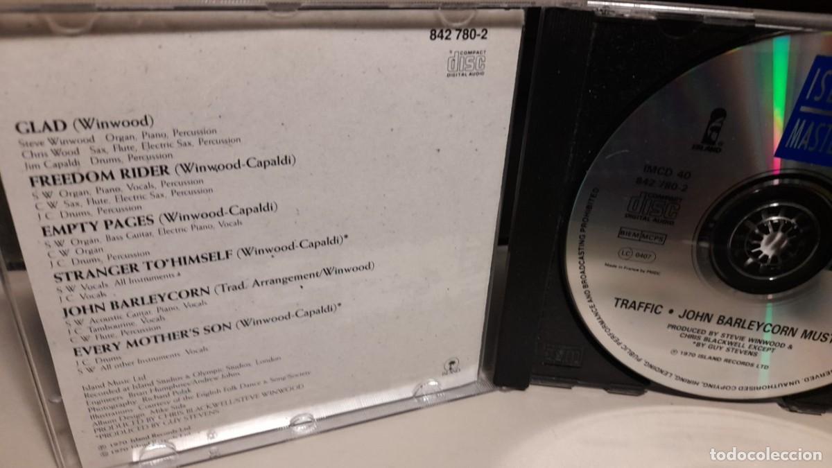 CDs de m&uacute;sica: CD TRAFFIC : JOHN BARLEYCORN MUST DIE - Foto 2