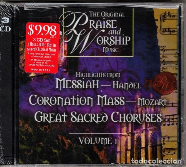CD de M&uacute;sica: The Original Praise And Worship Music (3xCD, Comp) *Precintado*