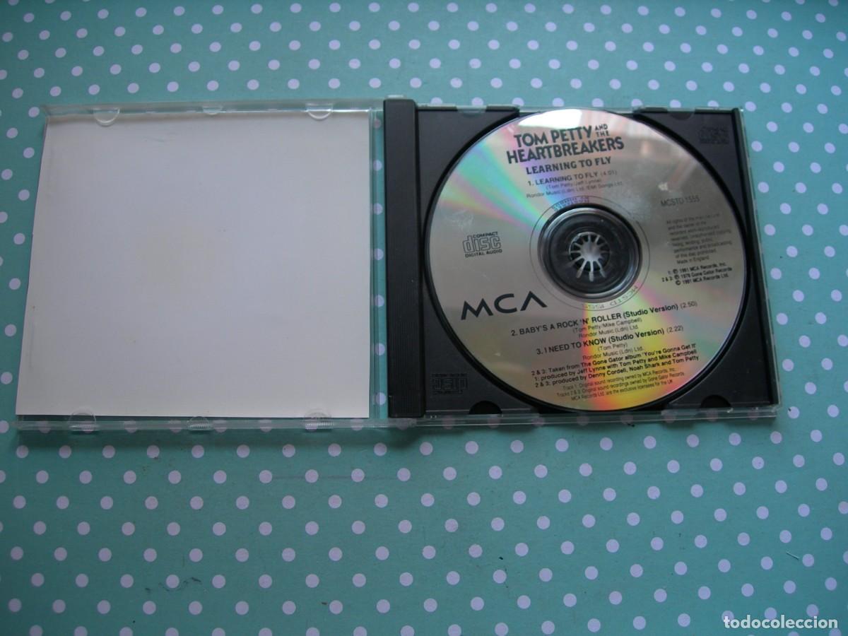 CDs de m&uacute;sica: TOM PETTY AND THE HEARTBREAKERS / LEARNING TO FLY + 2 / CD SINGLE / ROCK - Foto 2