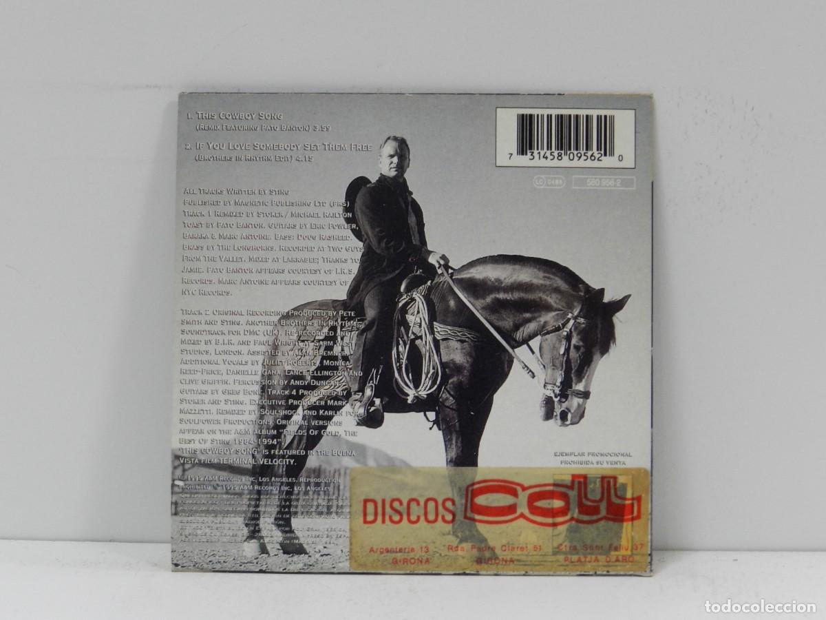 CDs de m&uacute;sica: DISCO CD. Sting &ndash; This Cowboy Song. COMPACT DISC. - Foto 2