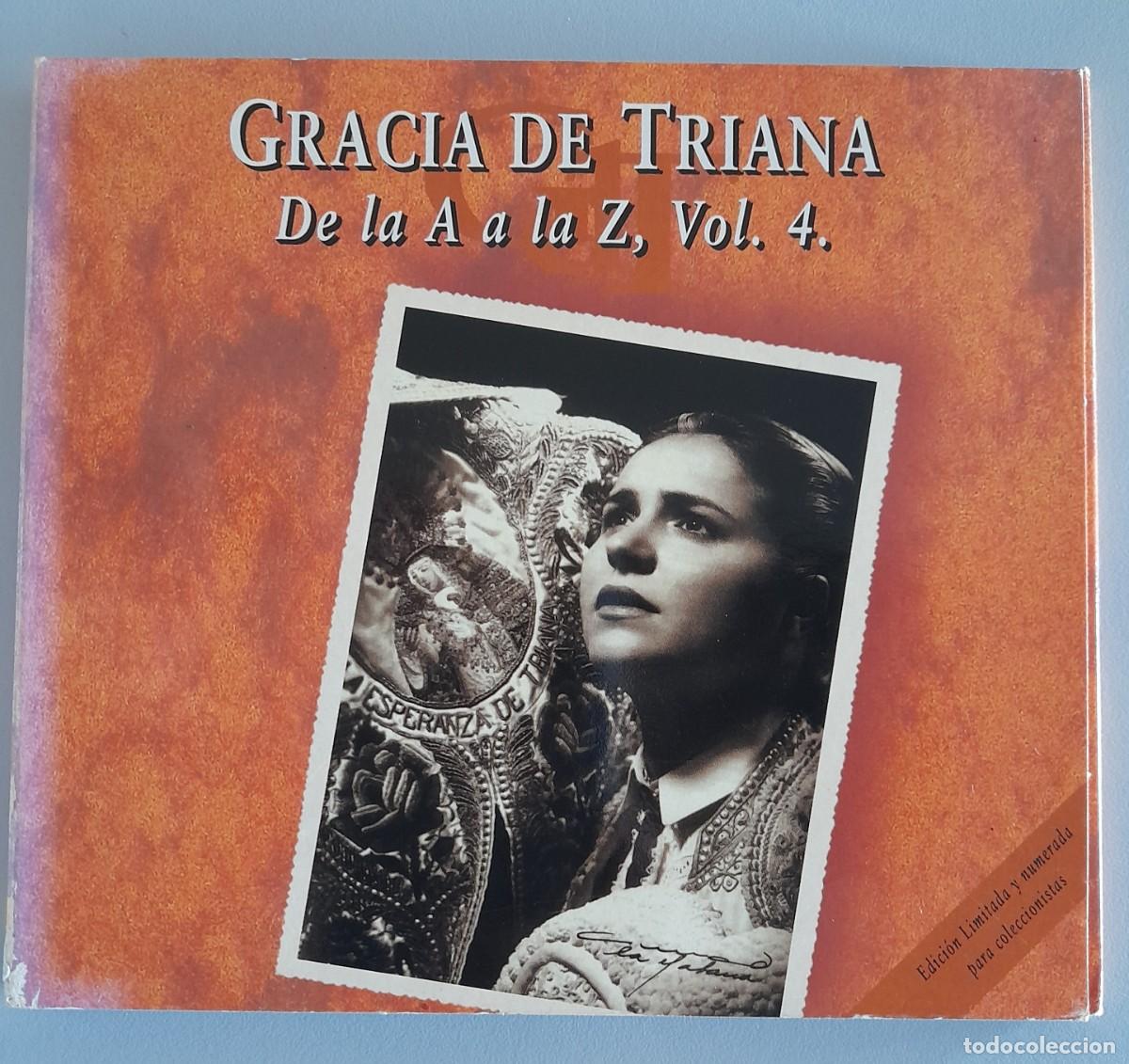 CDs de m&uacute;sica: GRACIA DE TRIANA, DE LA A A LA Z, VOL. 4 - Foto 1
