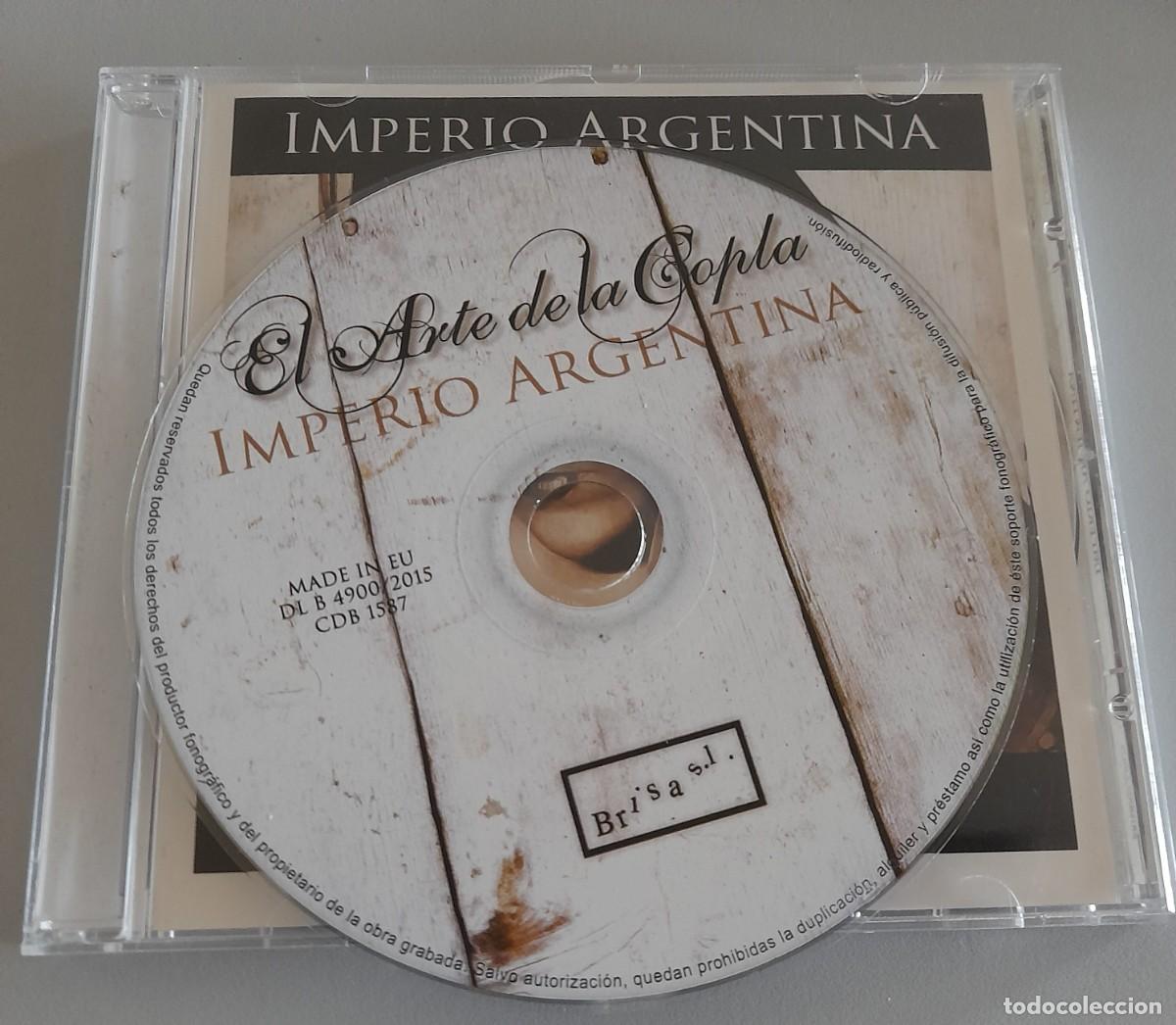 CDs de m&uacute;sica: IMPERIO ARGENTINA - EL ARTE DE LA COPLA - Foto 2