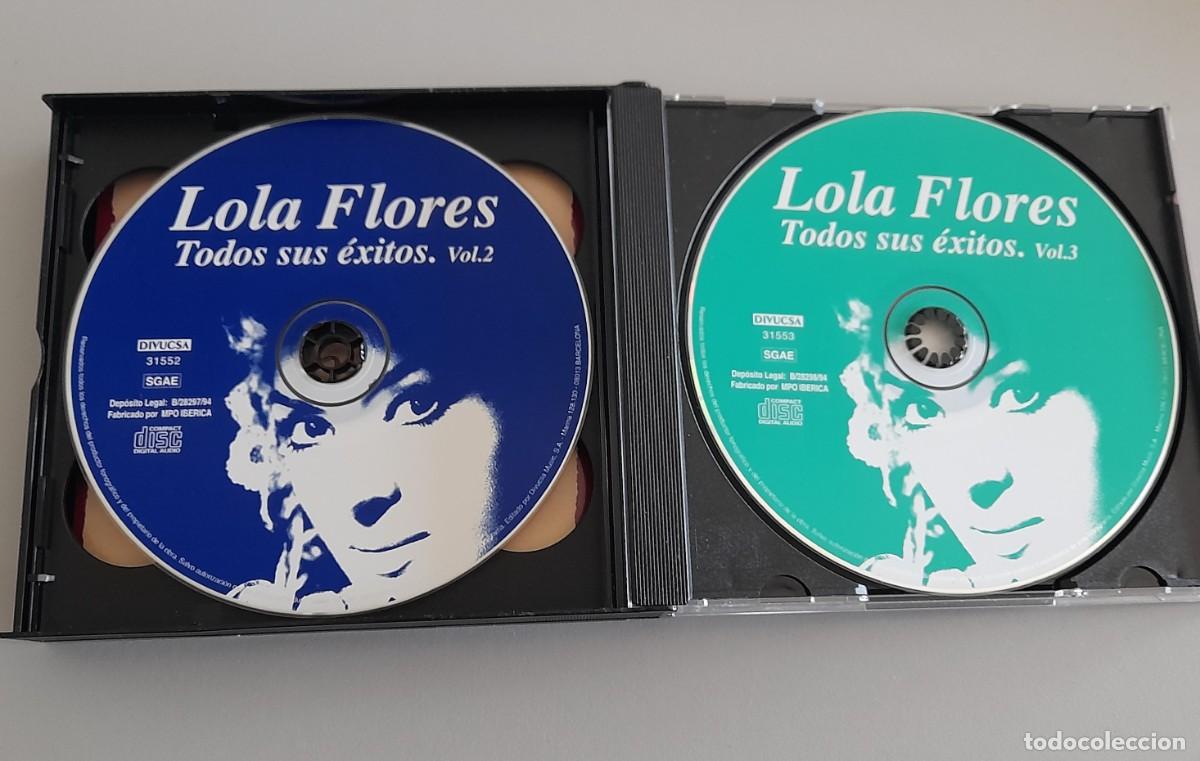 CDs de m&uacute;sica: LOLA FLORES - TODOS SUS EXITOS - 3 CD,S - Foto 4