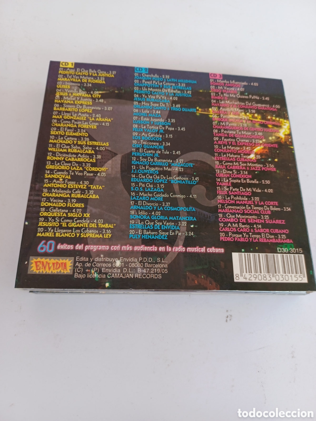 CDs de m&uacute;sica: SCD27 Cuba tonight CDSEGUNDAMANO - Foto 2