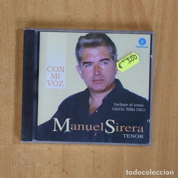 CDs de m&uacute;sica: MANUEL SIERRA - CON MI VOZ - CD - Foto 1